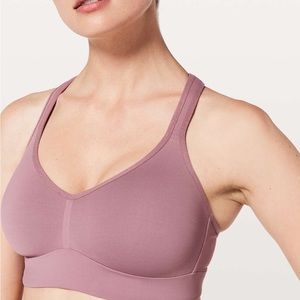 Lululemon Speed Up Bra Size 8 C/D Cup Mauve
